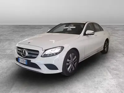 Usata Mercedes C220 194 CV (142 kW) 2018 Bianco Berlina