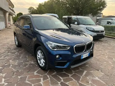 Usata BMW X1 Efficient Dynamics 190 CV (139 kW) 2019 Blu/azzurro SUV