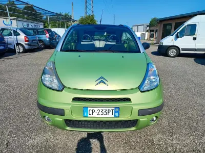 Usata Citroën C3 Pluriel 73 CV (53 kW) 2004 Verde Cabrio