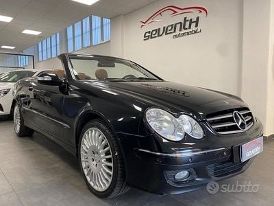 Usata Mercedes CLK200 Avantgarde 184 CV (135 kW) 2007 Nero Cabrio