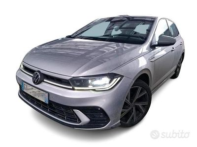 Usata VW Polo R-line 95 CV (69 kW) 2023 Grigio Utilitaria