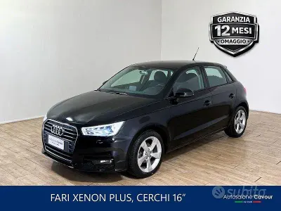 Begagnad Audi A1 Sportback Sport 90 HK (66 kW) 2015 Svart Halvkombi