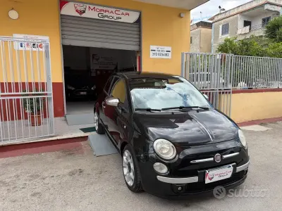 Begagnad Fiat 500 Sport 69 HK (50 kW) 2009 Svart Cab