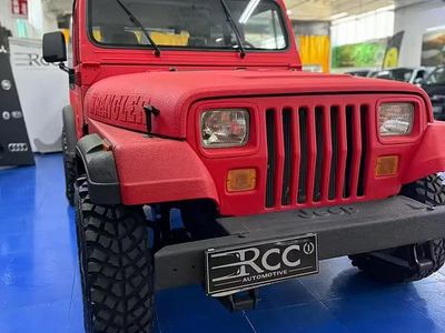 Usata Jeep Wrangler 121 CV (88 kW) 1996 Rosso SUV