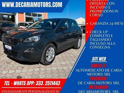 Usata Peugeot 3008 Business-Line 131 CV (96 kW) 2019 Grigio SUV