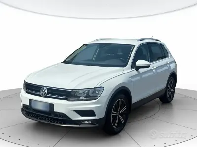 Usata VW Tiguan Business 150 CV (110 kW) 2018 Bianco SUV