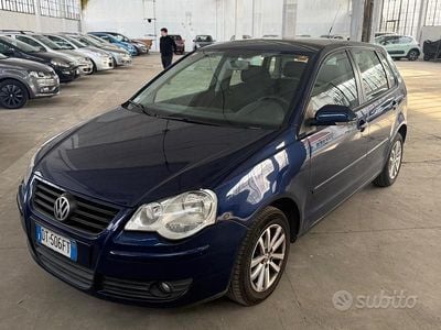Usata VW Polo United 70 CV (51 kW) 2008 Blu Utilitaria