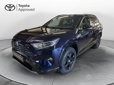 Usata Toyota RAV4 Style 218 CV (160 kW) 2020 Blu SUV