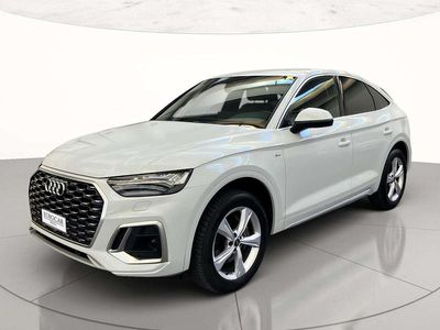 Usata Audi Q5 Sportback S-Line 204 CV (150 kW) 2022 Bianco ghiacciaio metallizzato SUV