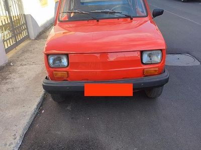 Usata Fiat 126 1970 Rosso Utilitaria