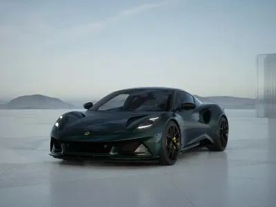 Nuova Lotus Emira 405 CV (297 kW) 2026 Dark verdant Coupé