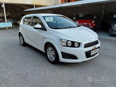 Usata Chevrolet Aveo LT 86 CV (63 kW) 2012 Bianco Berlina