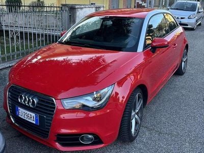 Usata Audi A1 Ambition 105 CV (77 kW) 2011 Rosso Utilitaria