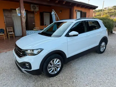 Usata VW T-Cross 110 CV (80 kW) 2023 Bianco SUV