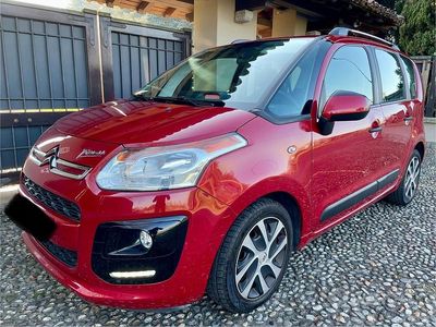 Usata Citroën C3 Picasso Exclusive 92 CV (67 kW) 2014 Rosso Monovolume