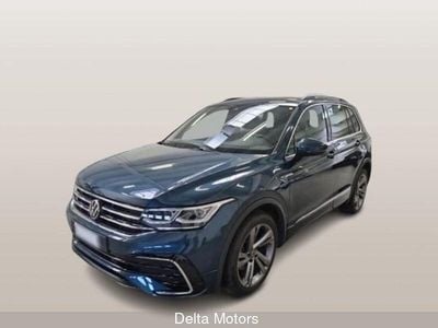 Usata VW Tiguan R-line 150 CV (110 kW) 2022 Blu metallizzato SUV