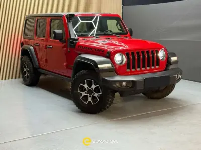 Usata Jeep Wrangler Unlimited Rubicon 200 CV (147 kW) 2020 Rosso SUV