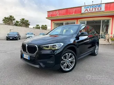 Usata BMW X1 Sport Line 150 CV (110 kW) 2022 Nero SUV