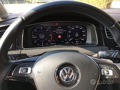 Usata VW Golf VII Highline 2019 Grigio Berlina