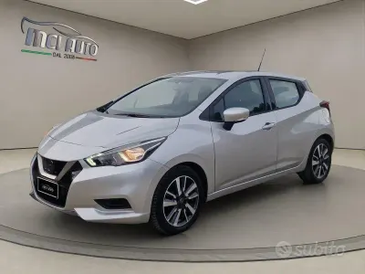 Usata Nissan Micra N-Connecta 90 CV (66 kW) 2018 Grigio Utilitaria