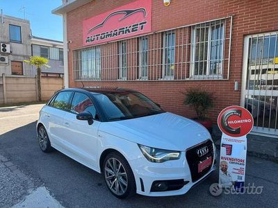 Usata Audi A1 S-Line 86 CV (63 kW) 2013 Bianco Utilitaria