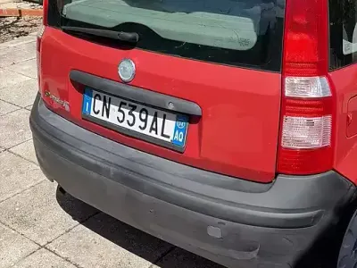 Usata Fiat Panda 54 CV (39 kW) 2004 Rosso Utilitaria