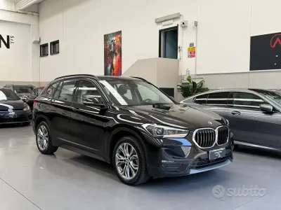Usata BMW X1 Sport Line 150 CV (110 kW) 2021 Nero SUV