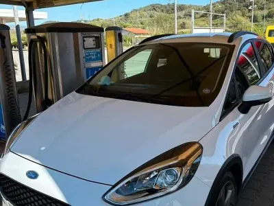 Usata Ford Fiesta Active 85 CV (62 kW) 2018 Bianco Utilitaria