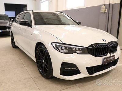Usata BMW 320e M Sport 190 CV (139 kW) 2021 Bianco Station wagon