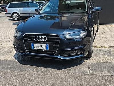 Usata Audi A4 S-Line 245 CV (180 kW) 2014 Blu Station wagon