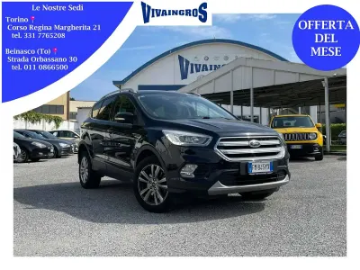 Usata Ford Kuga Titanium 120 CV (88 kW) 2017 Nero SUV