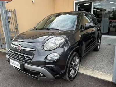 Usata Fiat 500L Cross 95 CV (69 kW) 2019 Gray Monovolume