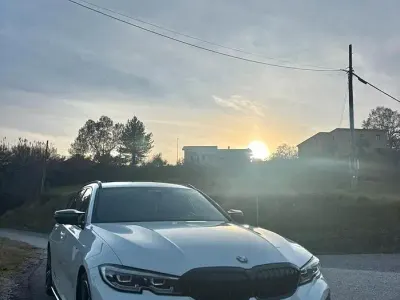 Usata BMW 330 M Sport 265 CV (194 kW) 2019 Bianco Station wagon