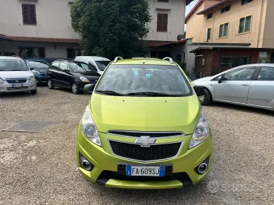 Usata Chevrolet Spark LS 79 CV (58 kW) 2011 Verde Utilitaria