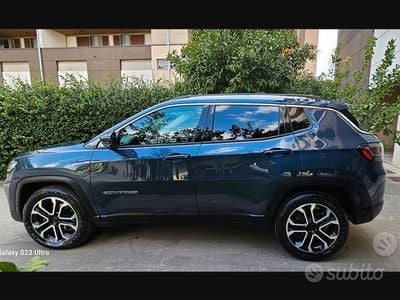 Usata Jeep Compass Limited 130 CV (95 kW) 2021 Blu SUV