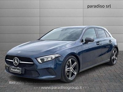 Usata Mercedes A180 Edition 116 CV (85 kW) 2022 Blu/azzurro Berlina