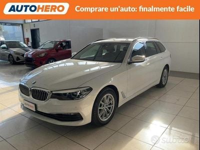 Usata BMW 520 Luxury Line 190 CV (139 kW) 2019 Bianco Station wagon