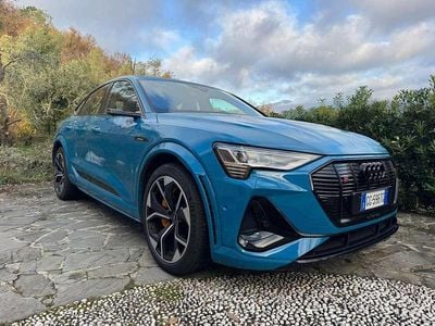 Usata Audi e-tron Sportback Sport 225 kW (307 CV) 2021 Blu/azzurro SUV