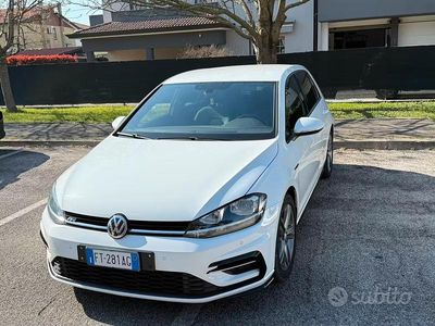 Usata VW Golf VII 115 CV (84 kW) 2018 Bianco Berlina