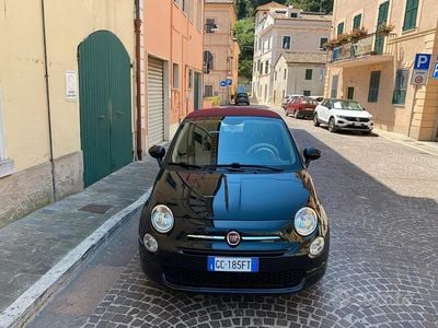 Usata Fiat 500 70 CV (51 kW) 2020 Nero Cabrio