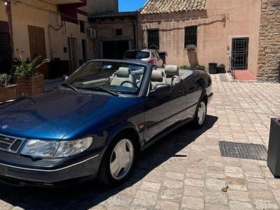 Usata Saab 900 Cabriolet 185 CV (136 kW) 1995 Blu/azzurro Cabrio
