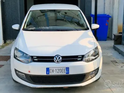 Brugt VW Polo Highline 90 HK (66 kW) 2011 Hvid Hatchback