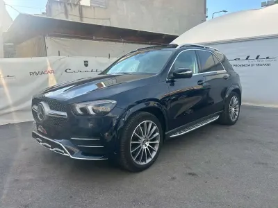Usata Mercedes GLE250 Premium Plus 272 CV (200 kW) 2022 Blu/azzurro SUV