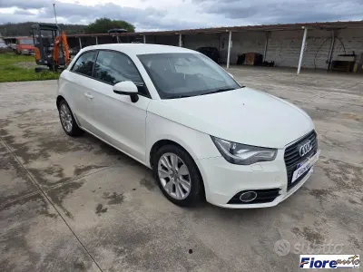 Usata Audi A1 Attraction 105 CV (77 kW) 2010 Bianco Utilitaria