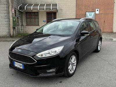 Usata Ford Focus Titanium 120 CV (88 kW) 2018 Nero Station wagon