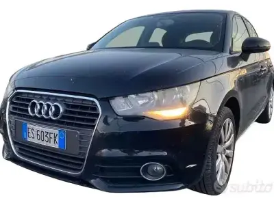 Usata Audi A1 Ambition 86 CV (63 kW) 2013 Nero Utilitaria