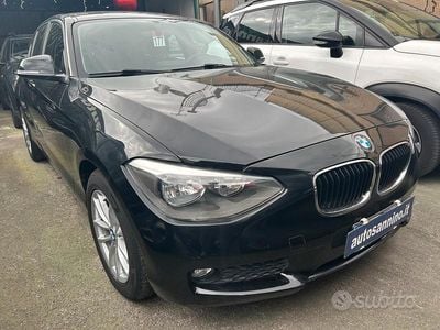 Usata BMW 116 Efficient Dynamics 116 CV (85 kW) 2015 Nero Utilitaria