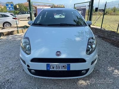 Usata Fiat Punto Lounge 85 CV (62 kW) 2015 Bianco Utilitaria