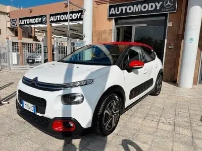Usata Citroën C3 Shine 75 CV (55 kW) 2018 Bianco Utilitaria