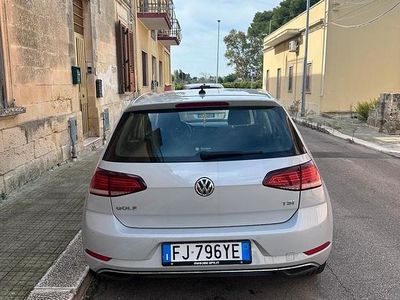 Usata VW Golf VII 110 CV (80 kW) 2017 Bianco Berlina